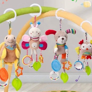 آویز تخت و کریر جغجغه ای دارای دندانگیر بی بی اسکای bb sky