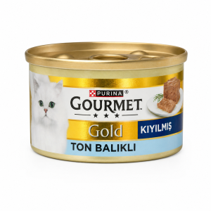 کنسرو گربه برند  گورمت طعم ماهی تن 80 گرم