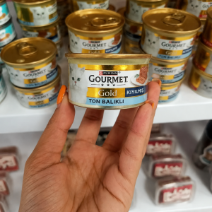 کنسرو گربه برند  گورمت طعم ماهی تن 80 گرم