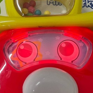 جغجغه دندانگیردار چراغدار بوقی نوزادی دستی DADDY BABY