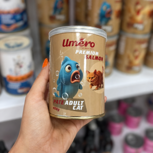 کنسرو گربه با طعم ماهی  اومرو ۴۰۰ گرمی