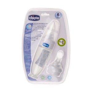 سرلاک خوری سیلیکونی پایه چسبان 90 میل چیکو chicco