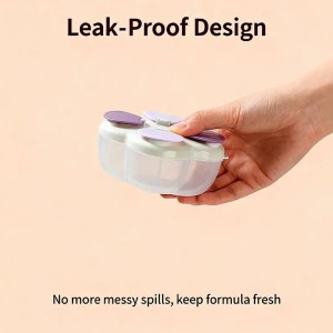 انبار غذا و شیر خشک چهار تکه طرح گلبرگ