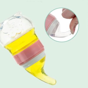 سرلاک خوری تمام سیلیکونی پایه دار حجم 70 میلی لیتر