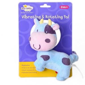 عروسک ویبره دار گردن چرخشی طرح گاو itty bitty