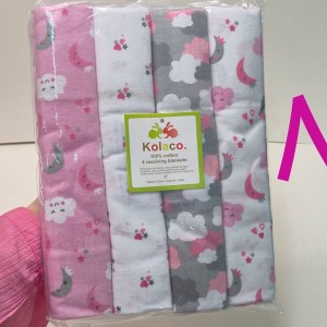 خشک کن نوزادی دخترانه سایز بزرگ 4 عددی کولاکو kolaco