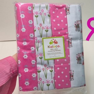 خشک کن نوزادی دخترانه سایز بزرگ 4 عددی کولاکو kolaco