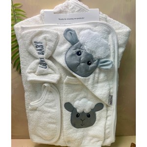 ست حوله 6 تکه طرح ببعی نوزادی lovi baby