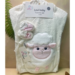 ست حوله 6 تکه طرح ببعی نوزادی lovi baby