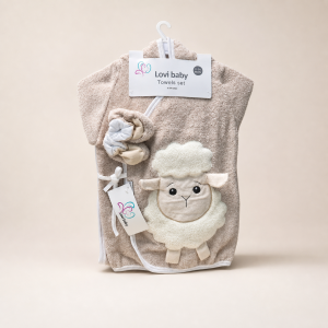 ست حوله 6 تکه طرح ببعی نوزادی lovi baby
