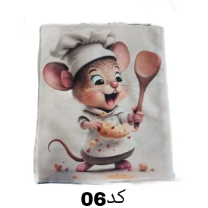 دستمال میکروفایبر نظافت آشپزخانه مدل آلبوم 30*30