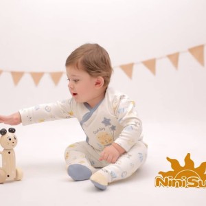 بادی آستین بلند نوزادی طرح cool boy نی نی سان nini sun
