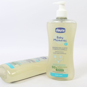 شامپو سر و بدن بچه گلیسیرینه چیکو chicco حجم 500 میل