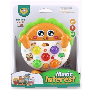 همبرگر موزیکال و چراغدار JIALEGU TOYS