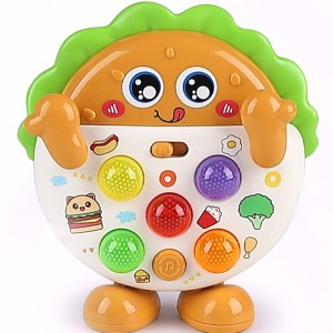 همبرگر موزیکال و چراغدار JIALEGU TOYS