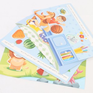 بازی فکری مونته سوری یا بلوک حیوانات رنگی کریستالی atrina toys