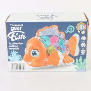 ماهی موزیکال چرخ دنده ای yj toys