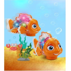ماهی موزیکال چرخ دنده ای yj toys