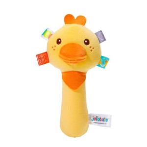 جغجغه سوسیسی بوقی طرح حیوانات JOLLY BABY