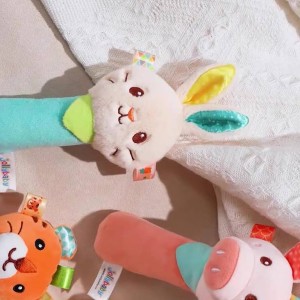 جغجغه سوسیسی بوقی طرح حیوانات JOLLY BABY