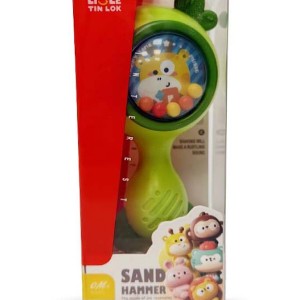 جغجغه دندانگیر نوزادی دستی little tin lok