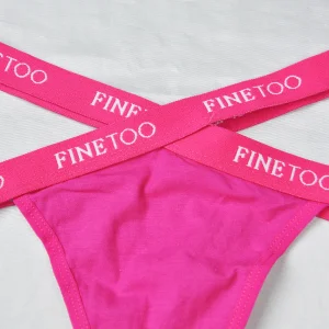 شورت زنانه فانتزی بندی مدل ضربدری Fine Too
