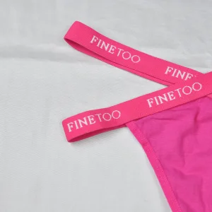 شورت زنانه فانتزی بندی مدل ضربدری Fine Too