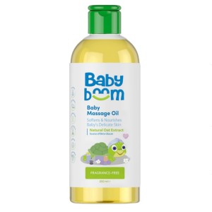 روغن ماساژ نوزاد و کودک بیبی بوم