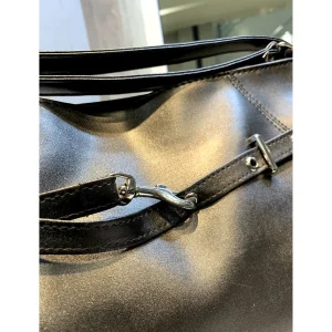 کیف دوشی زنانه بزرگ منگو مدل هوبو کد 3262