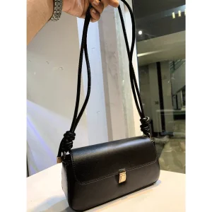 کیف دوشی مستطیلی زنانه مدل گره ای کد 1759