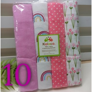 خشک کن نوزادی دخترانه سایز بزرگ 4 عددی کولاکو kolaco