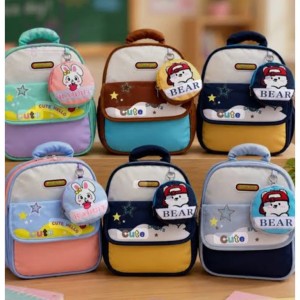 کوله پشتی جا کلیدی دار مهدکودک طرح FASHION BAG