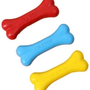 مداد شمعی جادویی طرح استخوان 12 رنگ CRAYONS