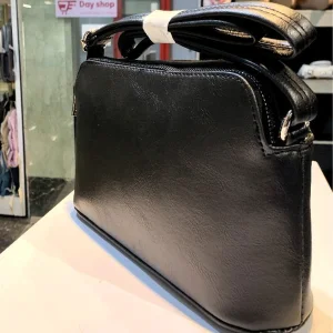 کیف دوشی زنانه طرح باکسی مدل چرم دوخت راسته