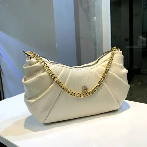 کیف دستی و دوشی زنانه کروسان زنجیردار
