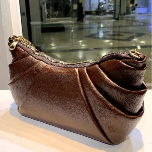 کیف دستی و دوشی زنانه کروسان زنجیردار