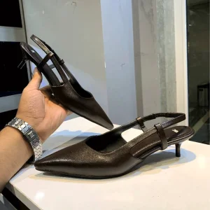 صندل مجلسی زنانه پاشنه کوتاه طرح زارا، رنگ مطابق تصویر