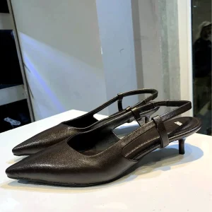 صندل مجلسی زنانه پاشنه کوتاه طرح زارا، رنگ مطابق تصویر