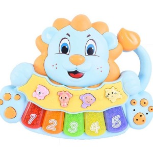 پیانو شیر موزیکال jialegu toys