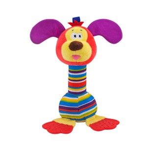 جغجغه دندان گیر دار نوزادی طرح حیوانات هپی مانکی happy monkey