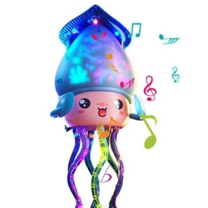 عروسک موزیکال و چراغ‌دار اختاپوس متحرک مدل Squid