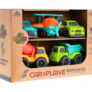 ست ماشین و هواپیما مجموعه 5 عددی CAR&PLANE