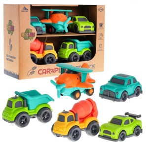 ست ماشین و هواپیما مجموعه 5 عددی CAR&amp;PLANE