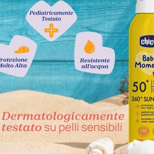 اسپری ضد آفتاب 360 درجه نوزاد و کودک با حجم 150میل چیکو chicco