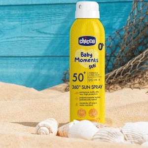 اسپری ضد آفتاب 360 درجه نوزاد و کودک با حجم 150میل چیکو chicco