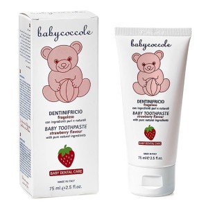 خمیردندان کودک با طعم میوه 75 میلی لیتر بی بی کوکول baby coccole اورجینال