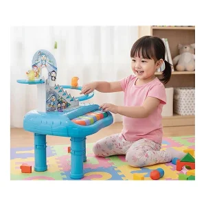 اسباب‌بازی پیانو و سرسره پنگوئن مدل Ice Penguin 2in1