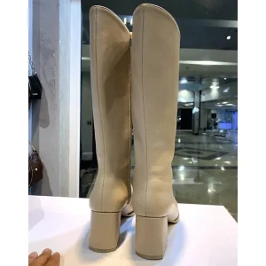 بوت بلند زنانه پاشنه دار مدل کمربندی کد02، رنگ مطابق تصویر