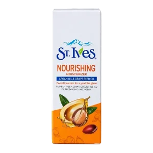 کرم مرطوب کننده  و آبرسان پوست خشک روغن آرگان سنت ایوز
