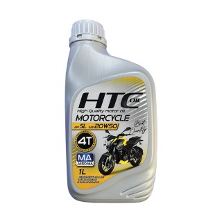 روغن موتور HTC JASO MA مدل 20W-50 4T SL حجم 1 لیتر